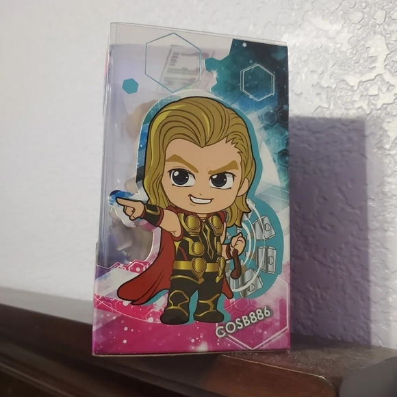 Marvel What If Party Thor Cosbaby Bobble-Head Figure Hot Toys - Picture 4 of 8